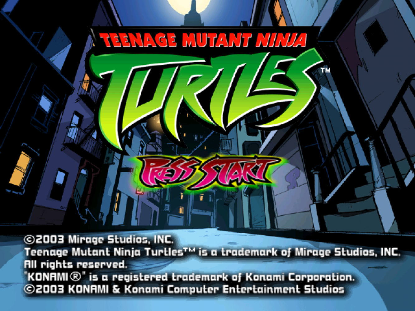 Teenage Mutant Ninja Turtles